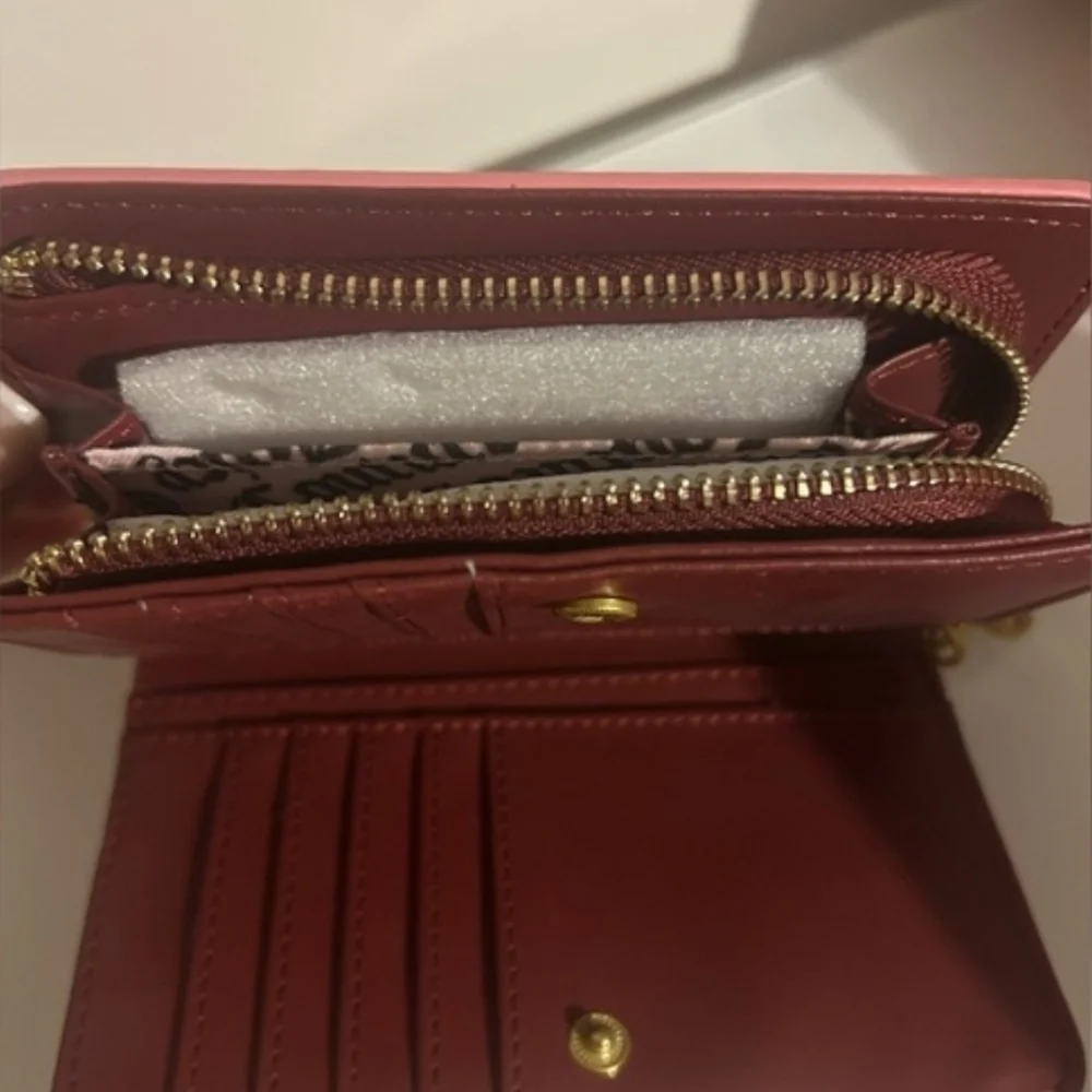 ❤️▪️Juicy Couture ▪️UK  Exclusive twig pink  medium zipper wallet